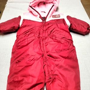 FUBU The Collection Ski Snow Suit With Hood Kids Youth Size 12M